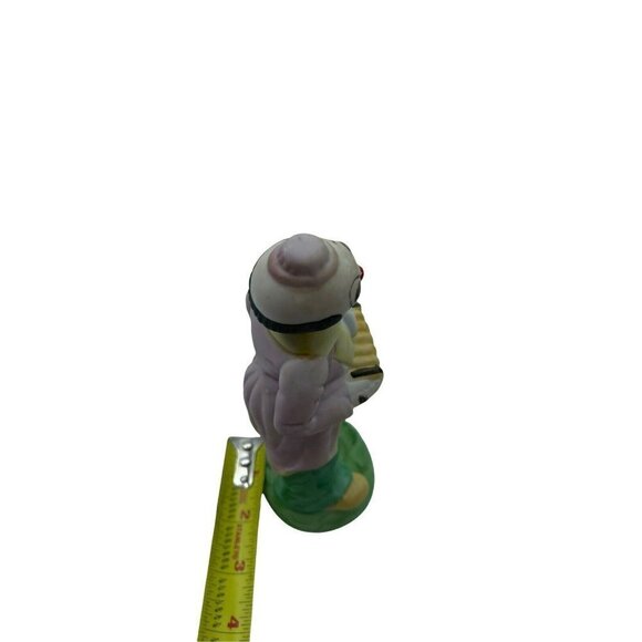 Vintage Flambro Clown Figurine  Ceramic With Accordion - Picture 5 of 8